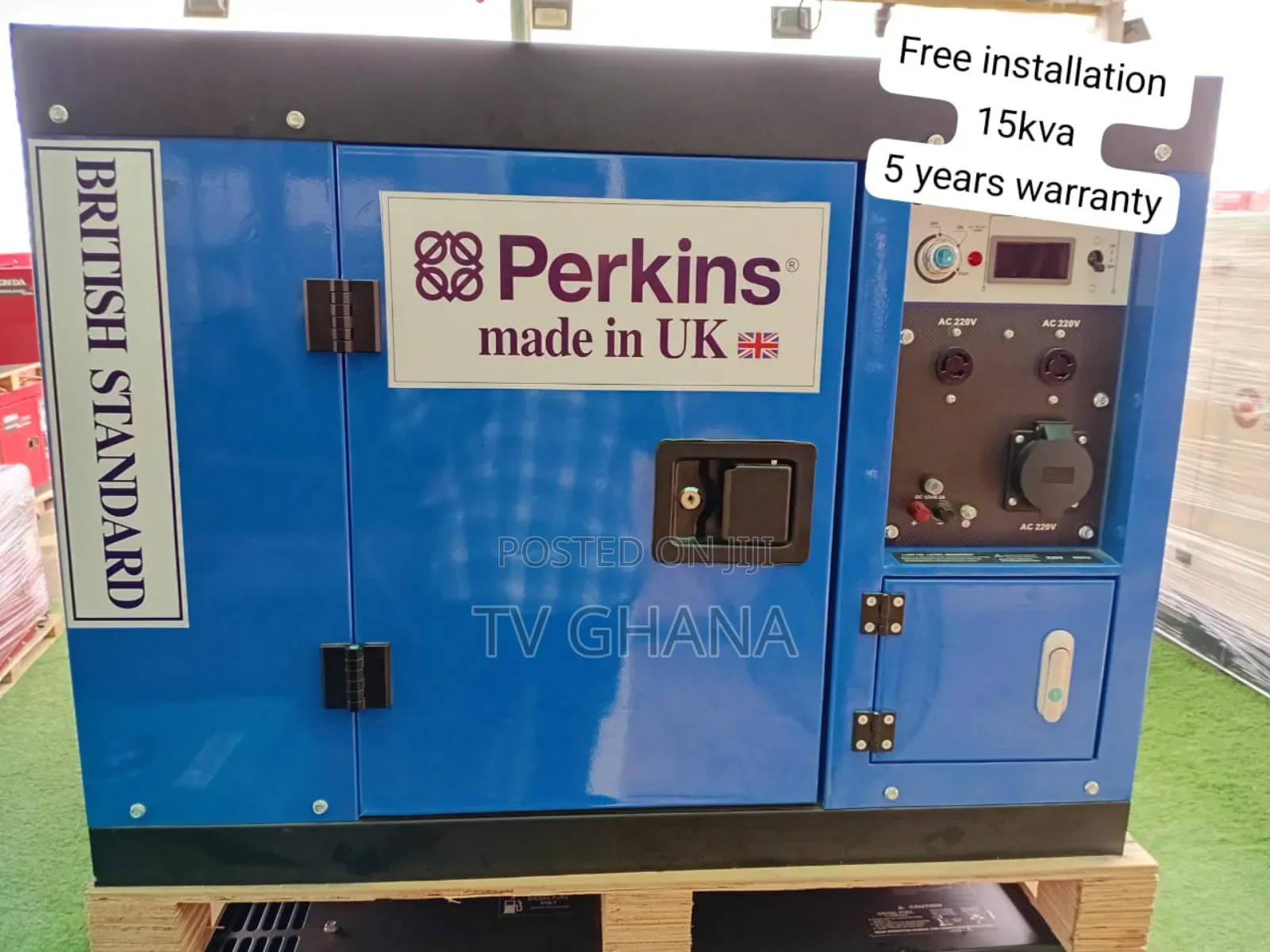 Supertower 15kva Perkins