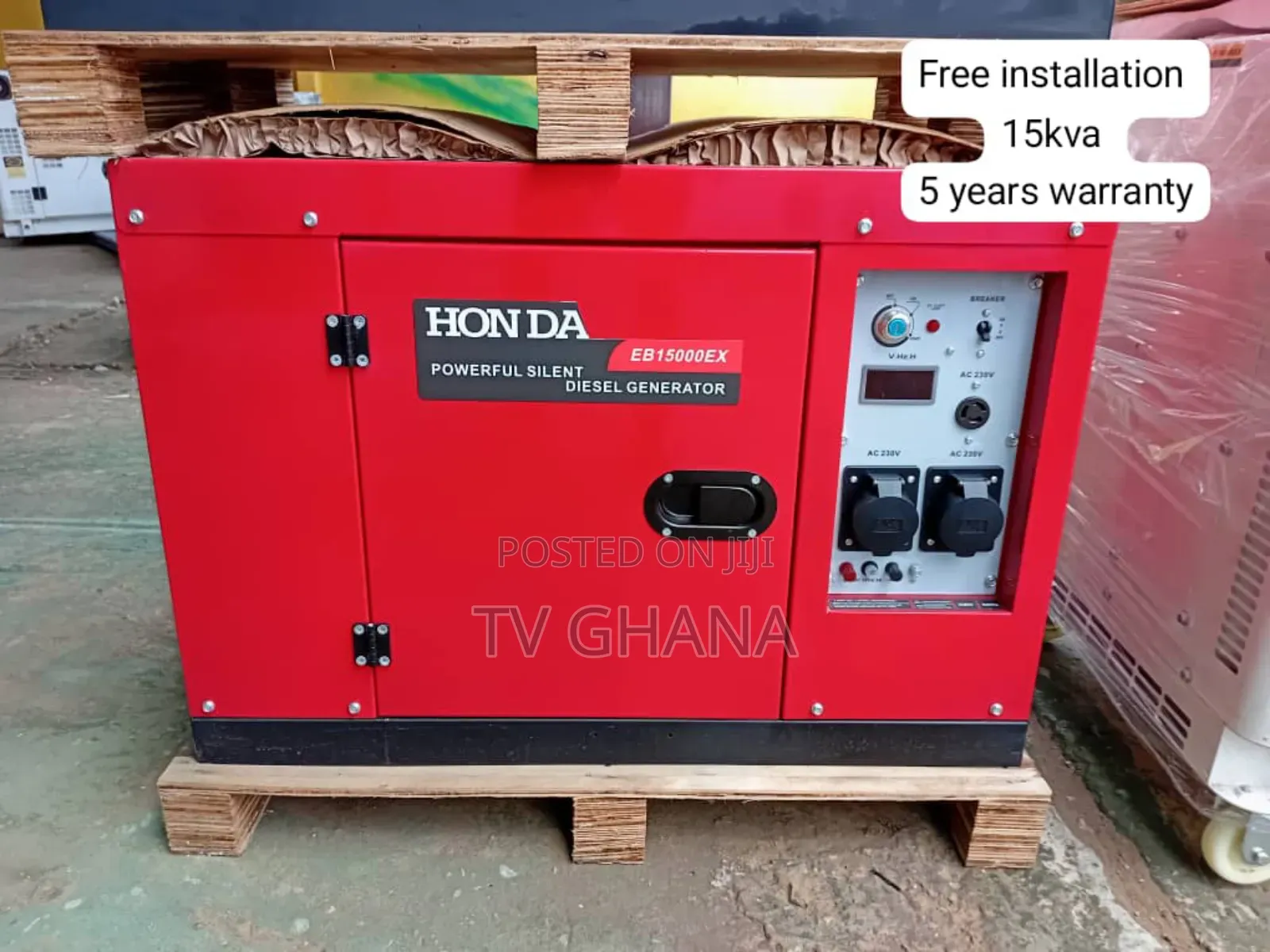 Obsidiangrid 15kva Honda