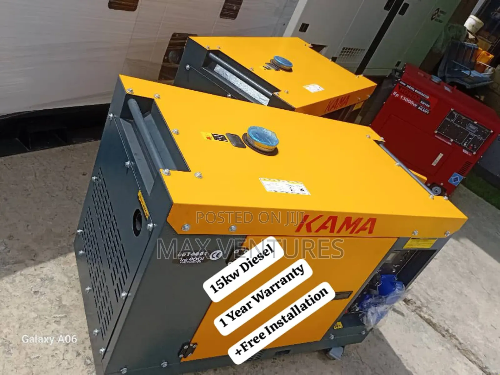 Crystal Panel Kama Diesel Engine 15kva