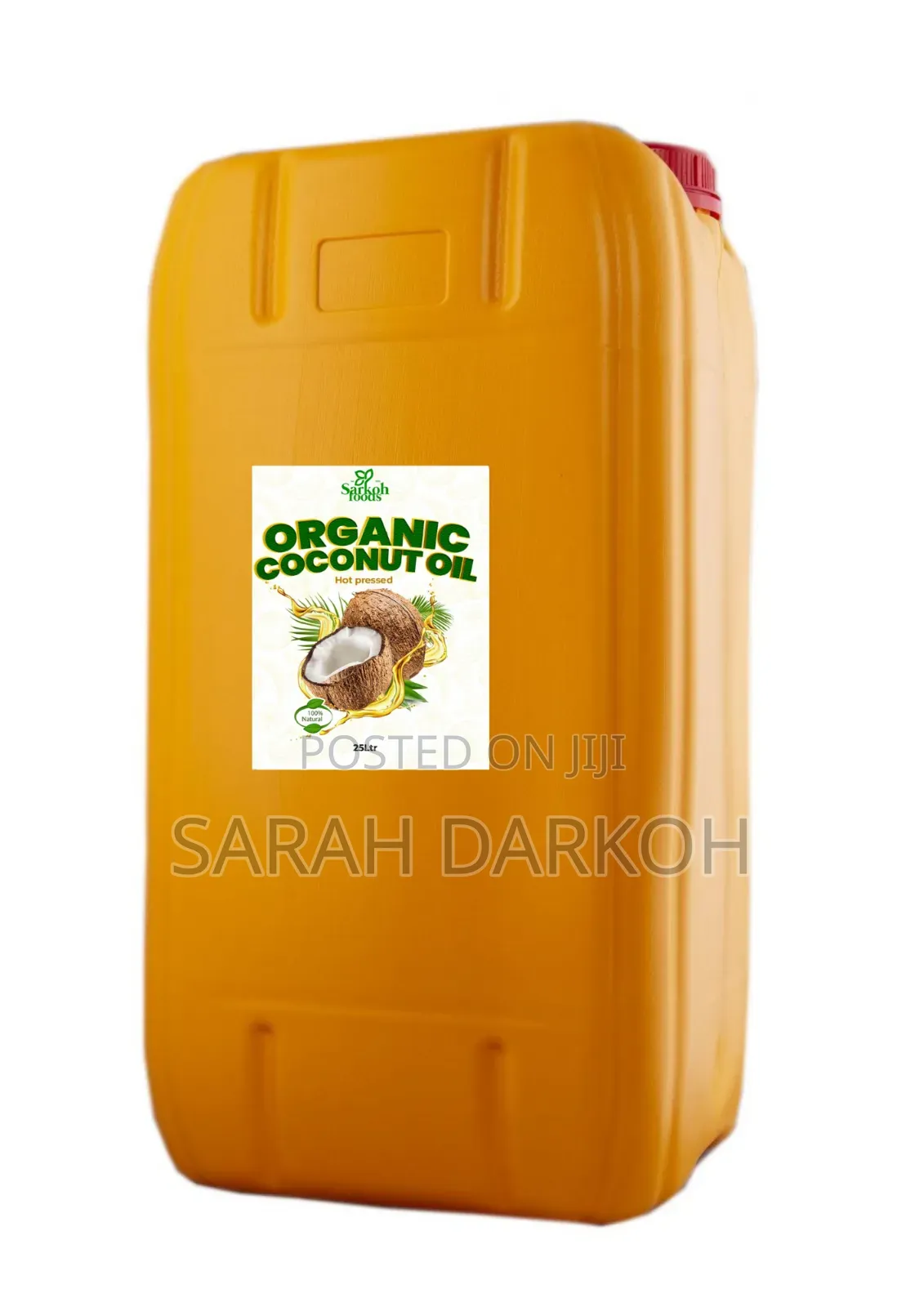 Organic Coconut Oil (Hot Pressed) 25liters