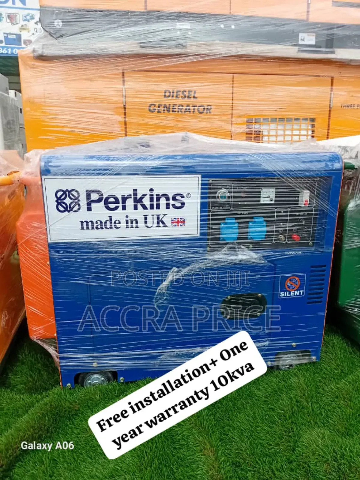Service Support on Diesel Engine Perkins 10kva Generator