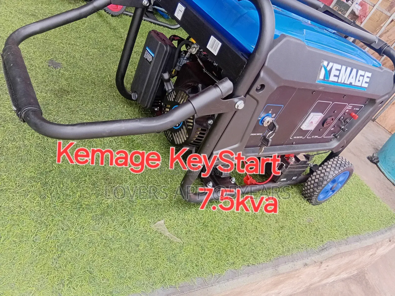 Vibrant 7.5kva Kemage Keystart Petrol Kemage Generator