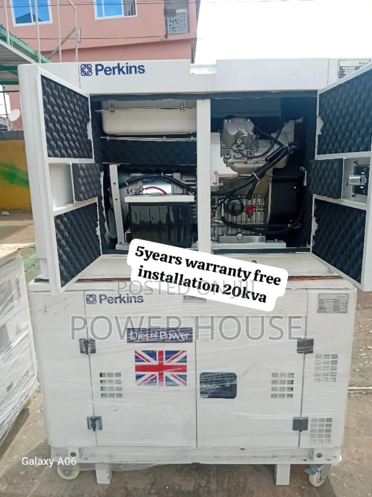 Sparkwave 20kva Perkins Diesel Generator 20kva