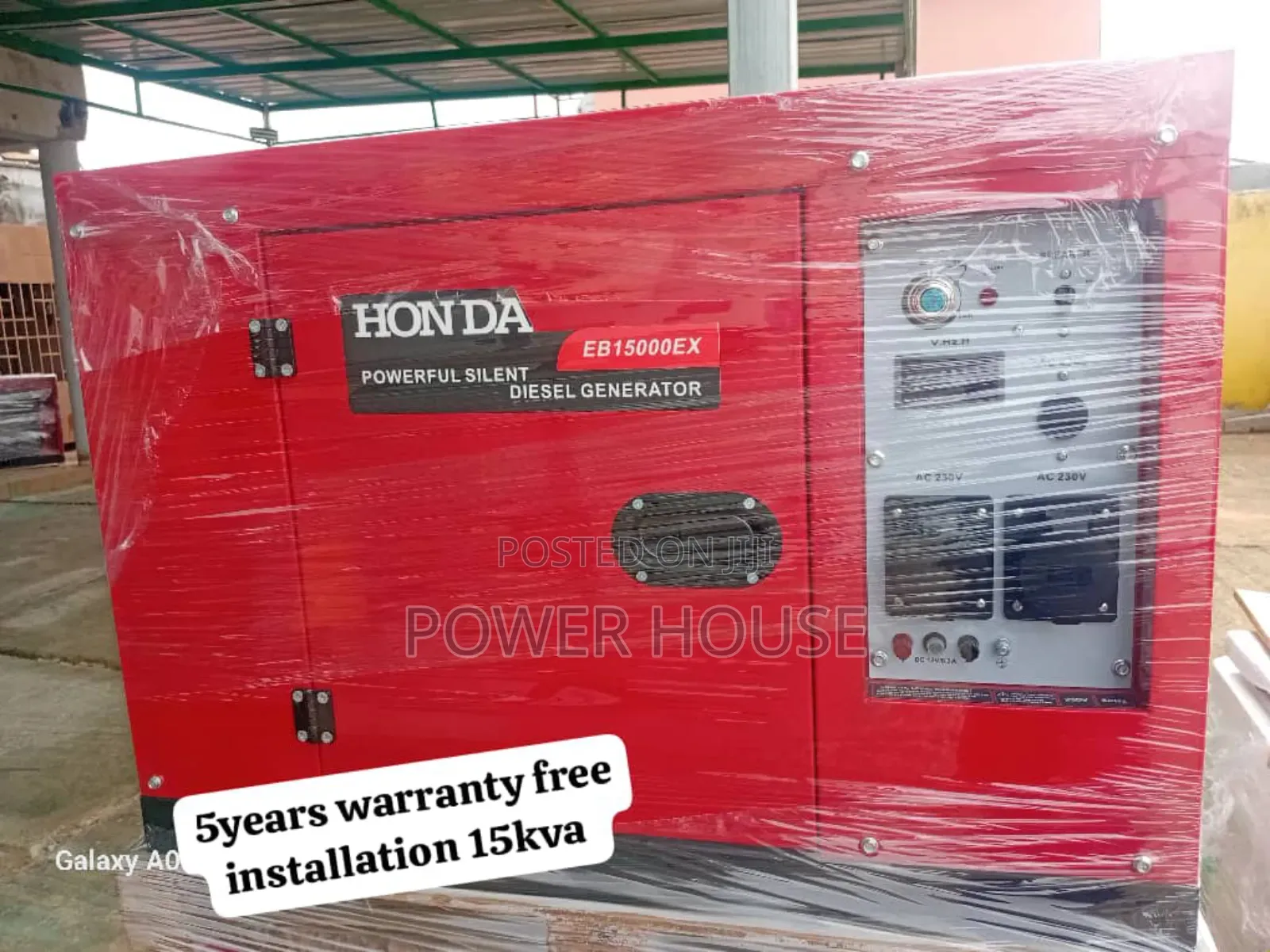 Sparkwave Honda Diesel Generator 15kva 16500watts