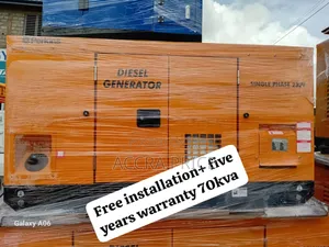 Perkins Generator at Its Best 70kva Diesel Engine Silent