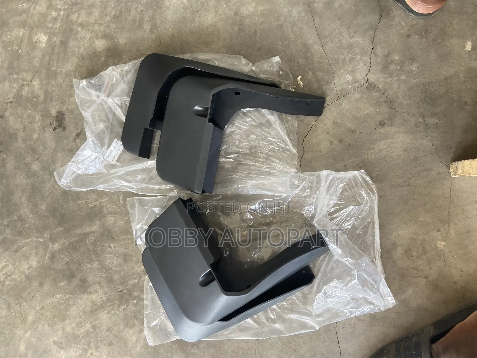 Toyota Highlander Back Rubber Set