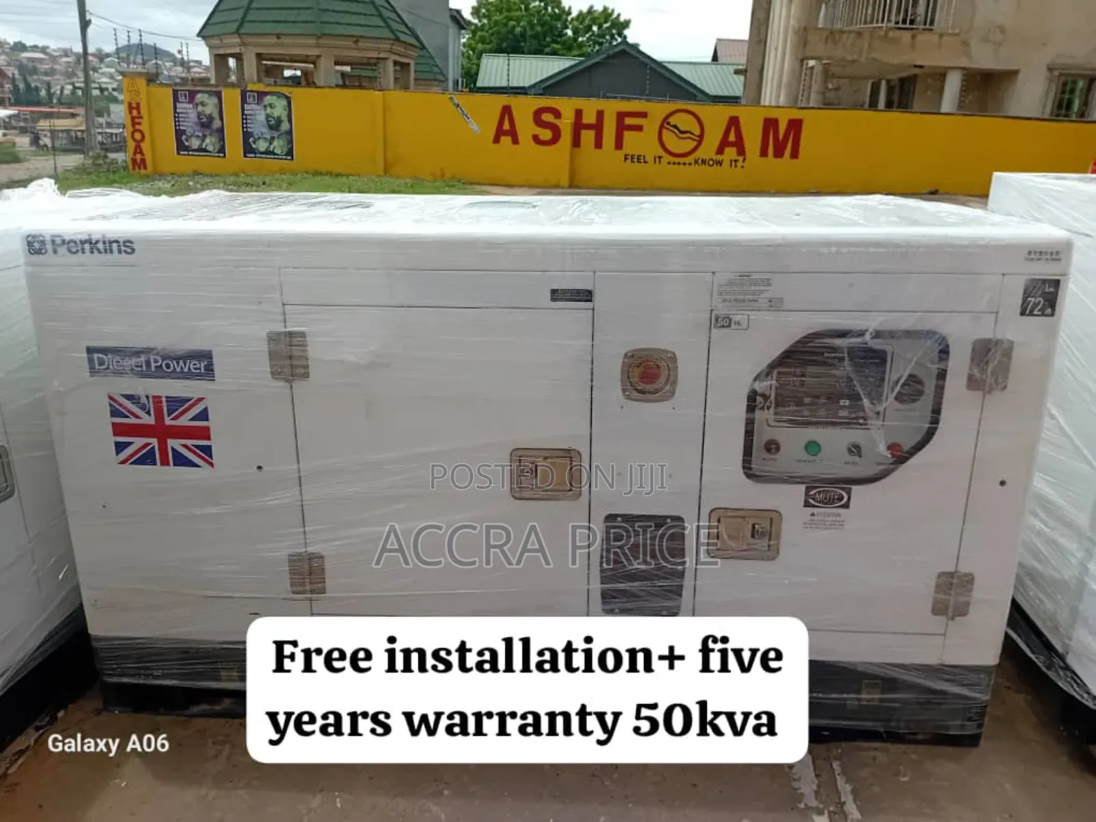 Diesel Generator 50kva Perkins Easy Start With Smart Panel