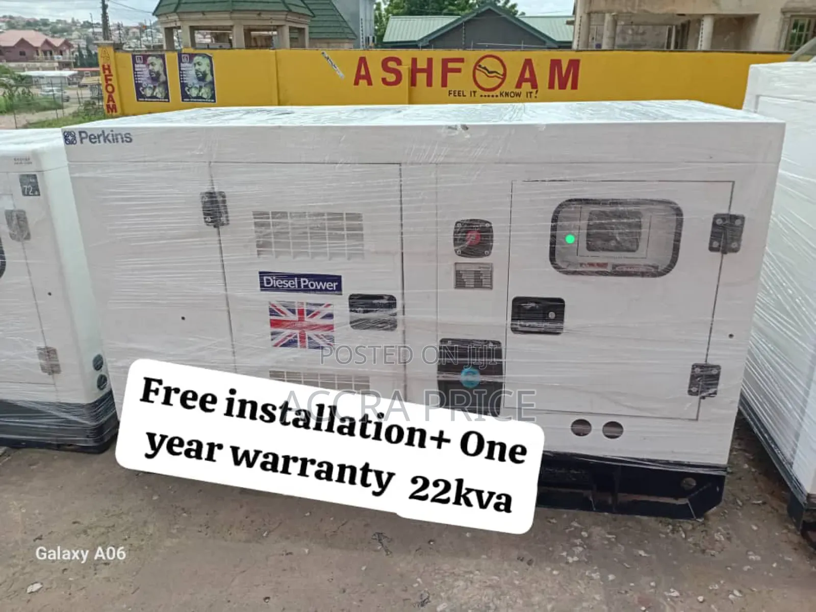 Diesel Generator 22kva Perkins Easy Start With Smart Panel