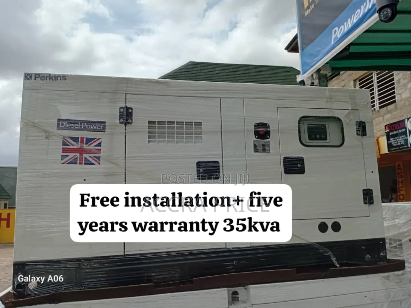 Diesel Generator 35kva Perkins Easy Start With Smart Panel