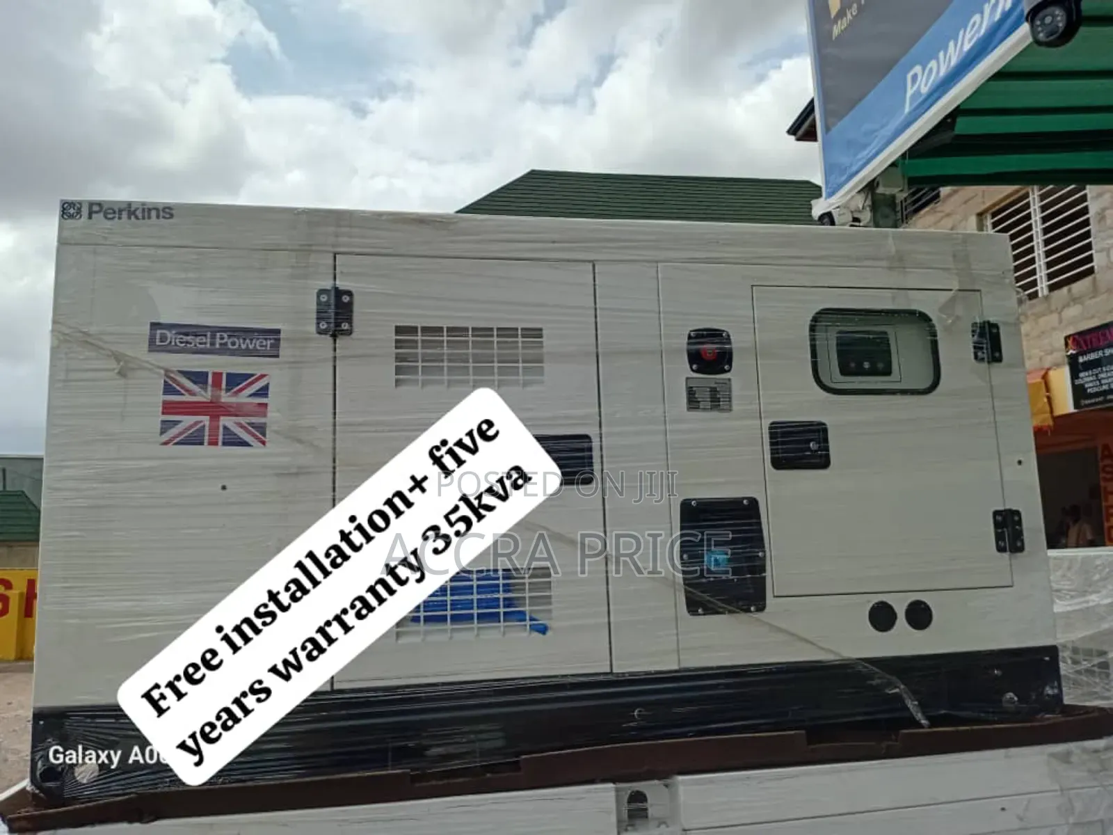 Perkins Generator at Its Best 35kva Diesel Engine Silent