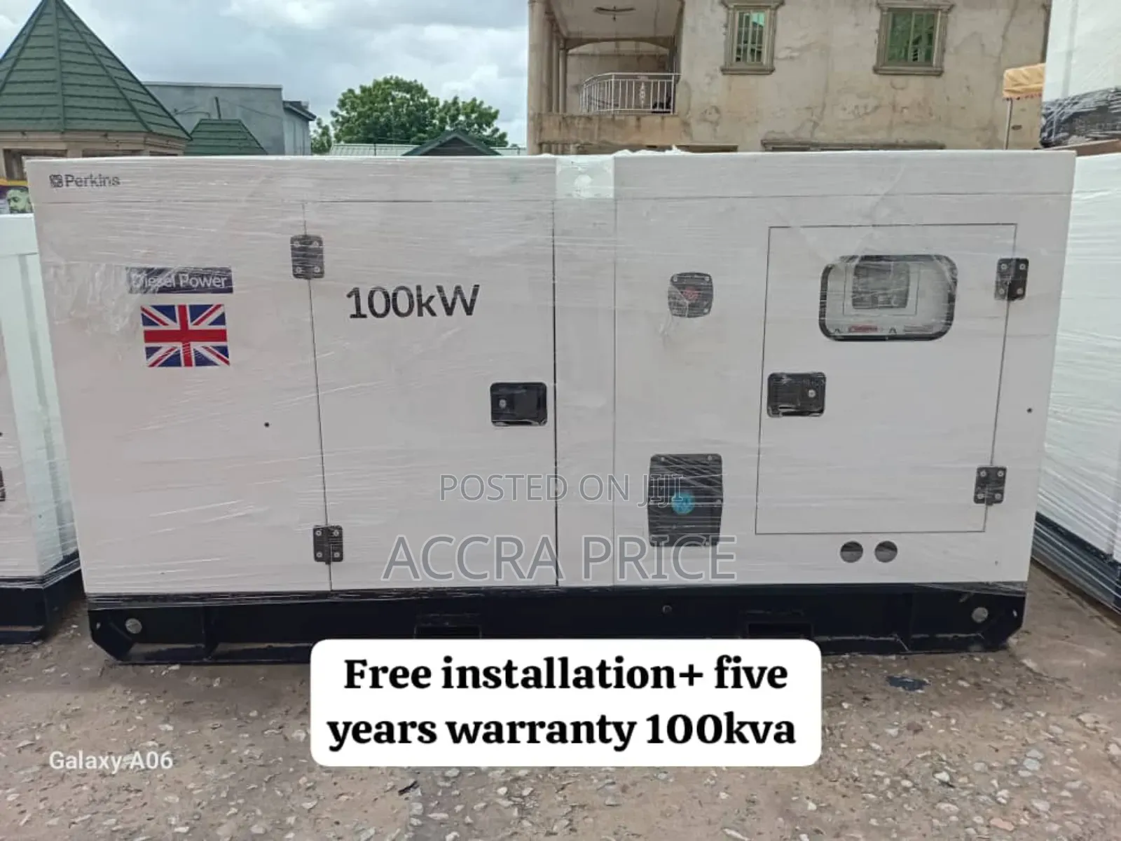 Worldbest Perkins Power 100kva Perkins Diesel Generator