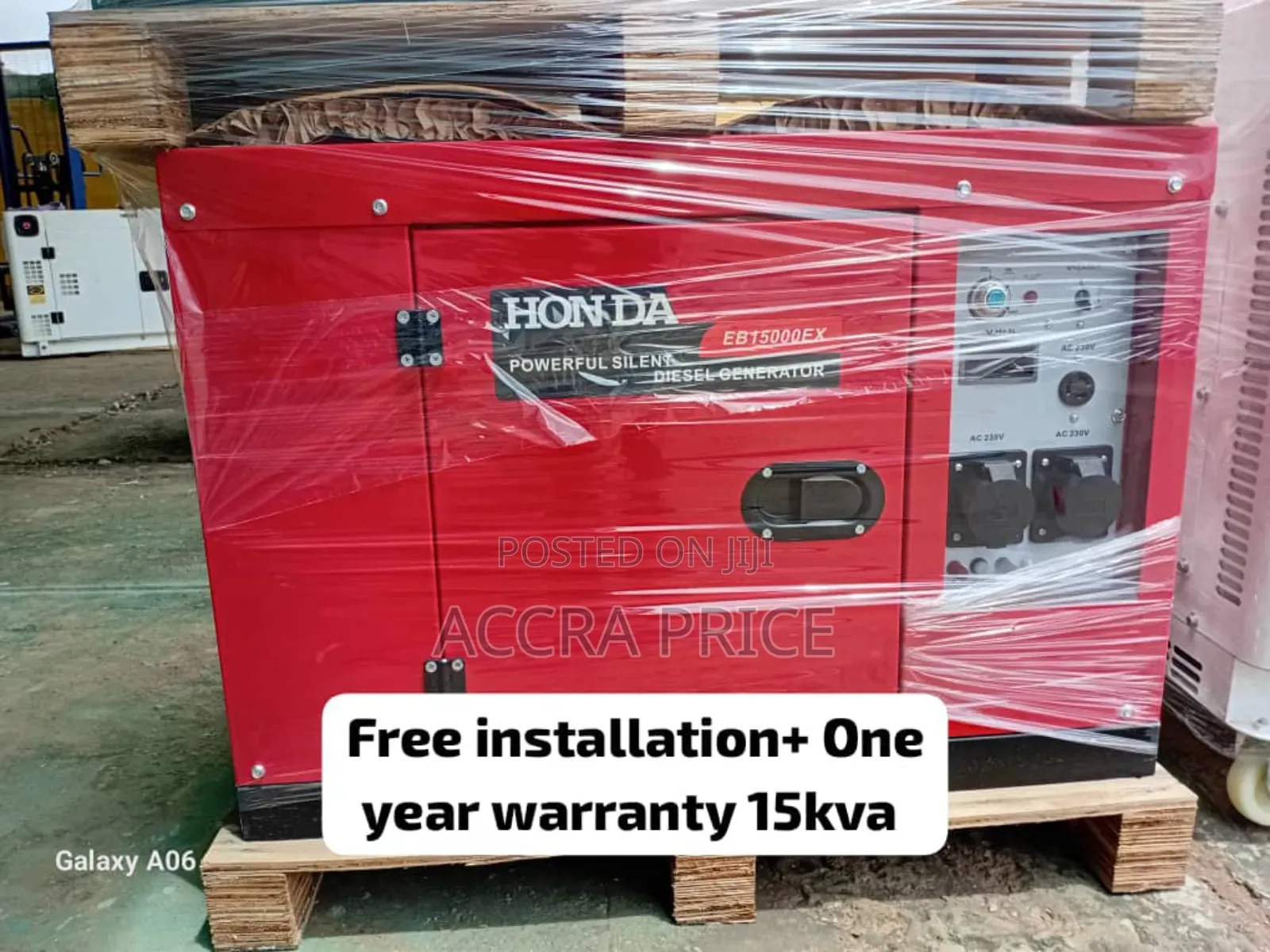 Honda Generator at Its Best 15kva Diesel Engine Silent
