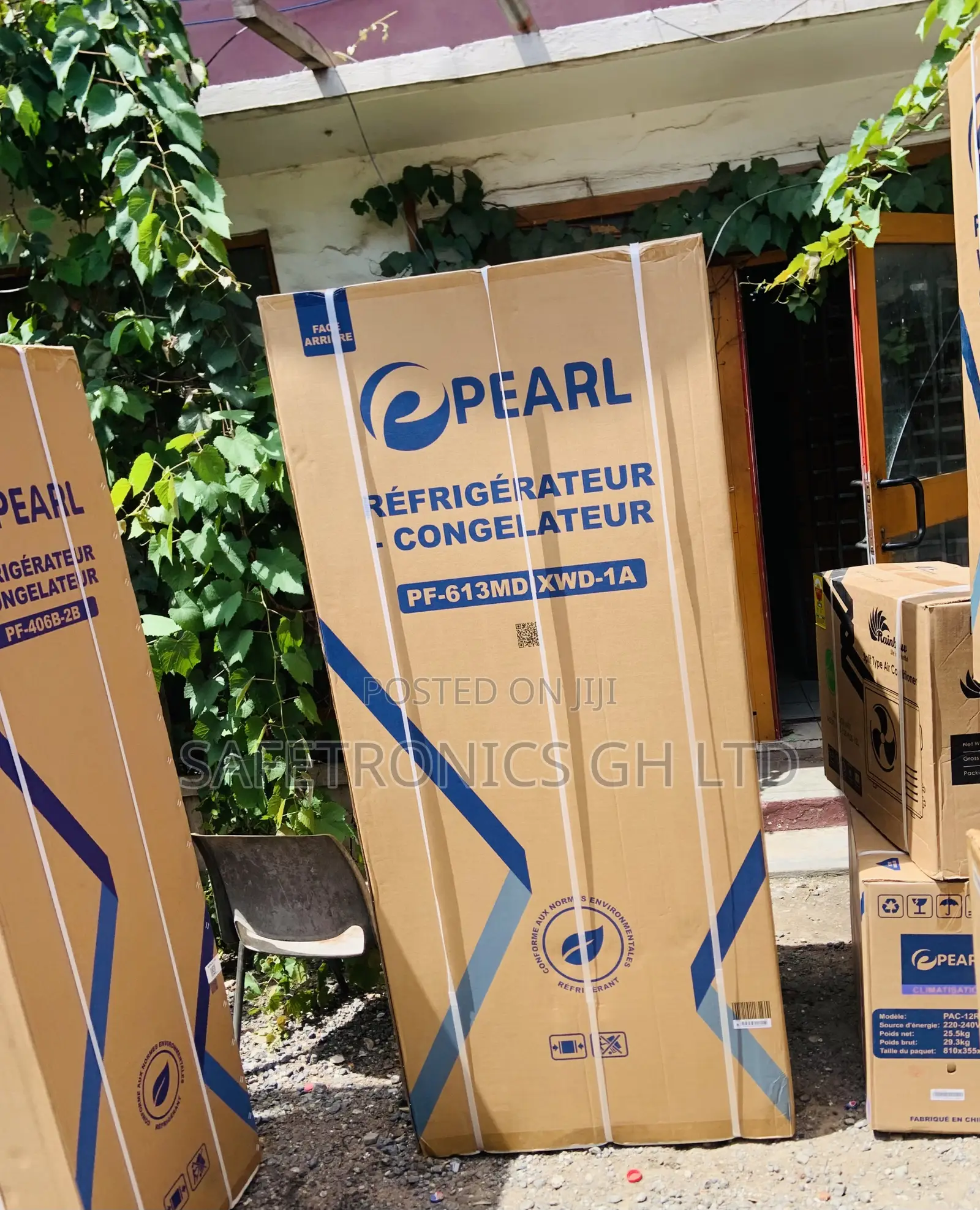 Bottomfreezer 4 Doors Pearl Pf-613md Sidebyside Fridge