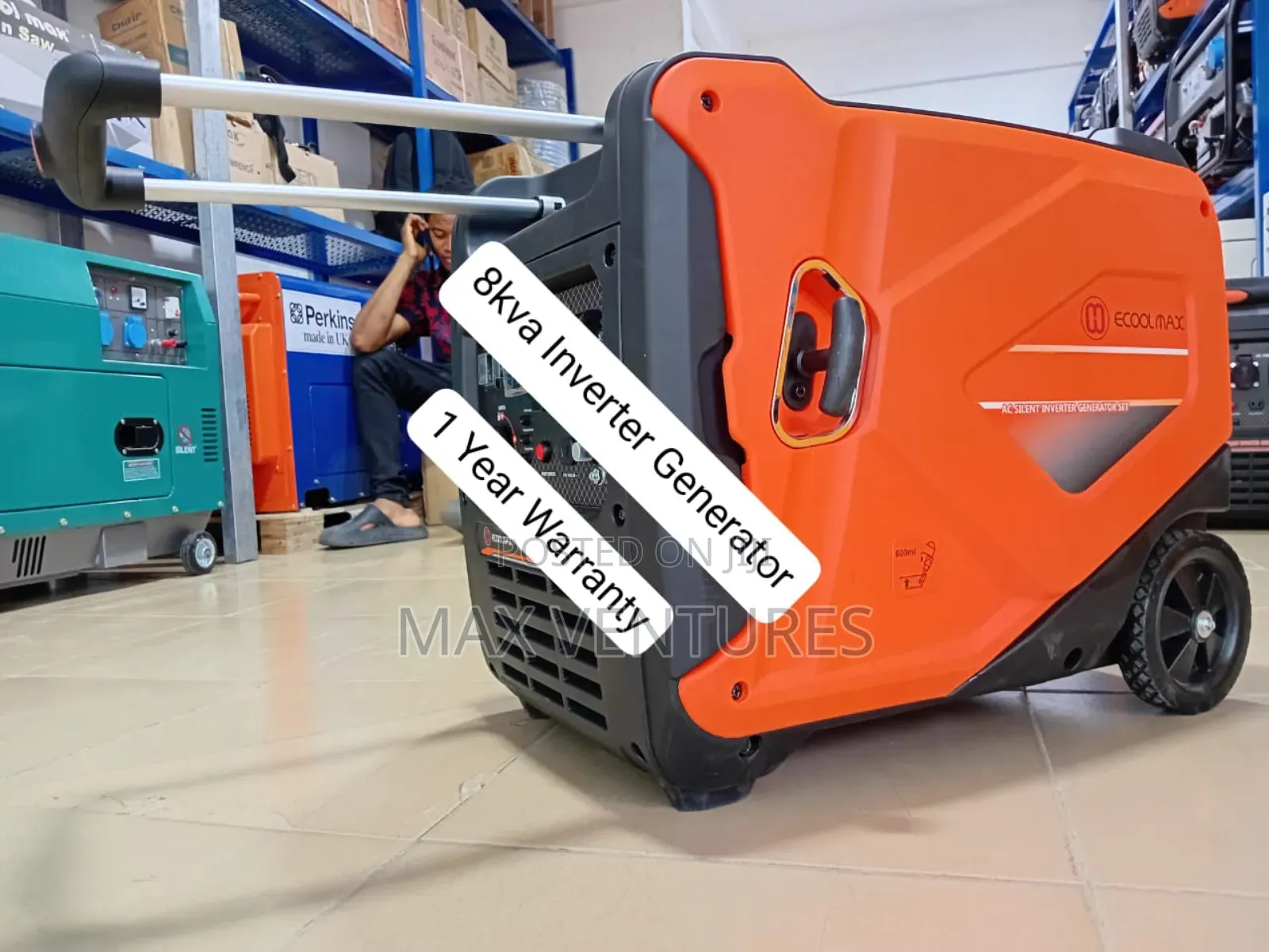 Ecoolmax Gasoline Generator 8kva Silent Stratusnest