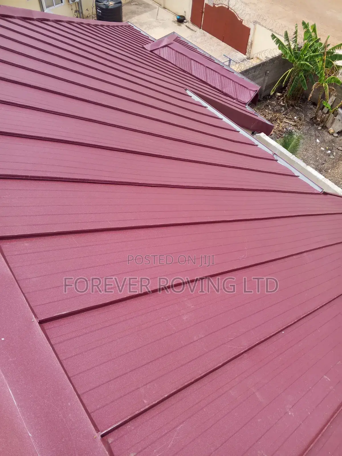 Longspan Modern Selflock Roofing Completed at Botwe- Omanjo