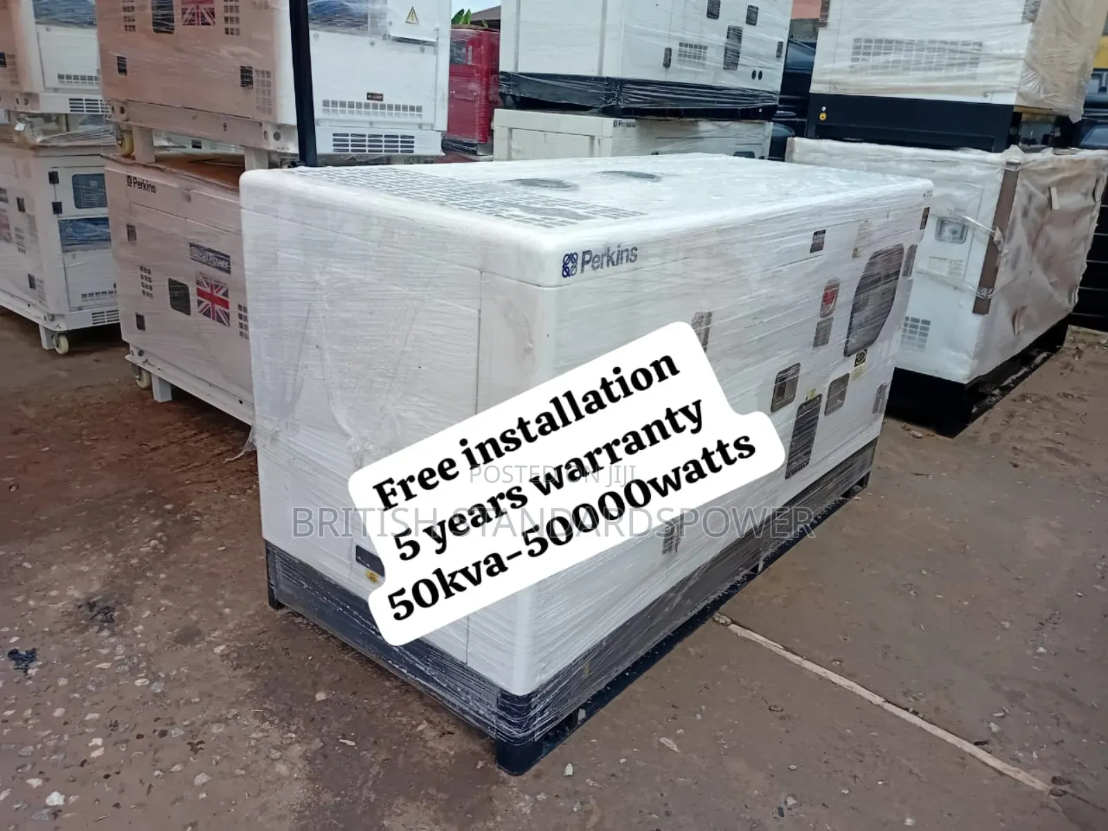 Instant Power 50kva Silent Diesel Generator