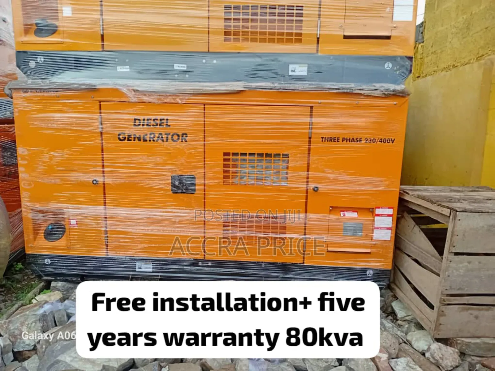 Perkins Generator at Its Best 80kva Diesel Engine Silent