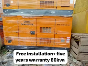 Perkins Generator at Its Best 80kva Diesel Engine Silent