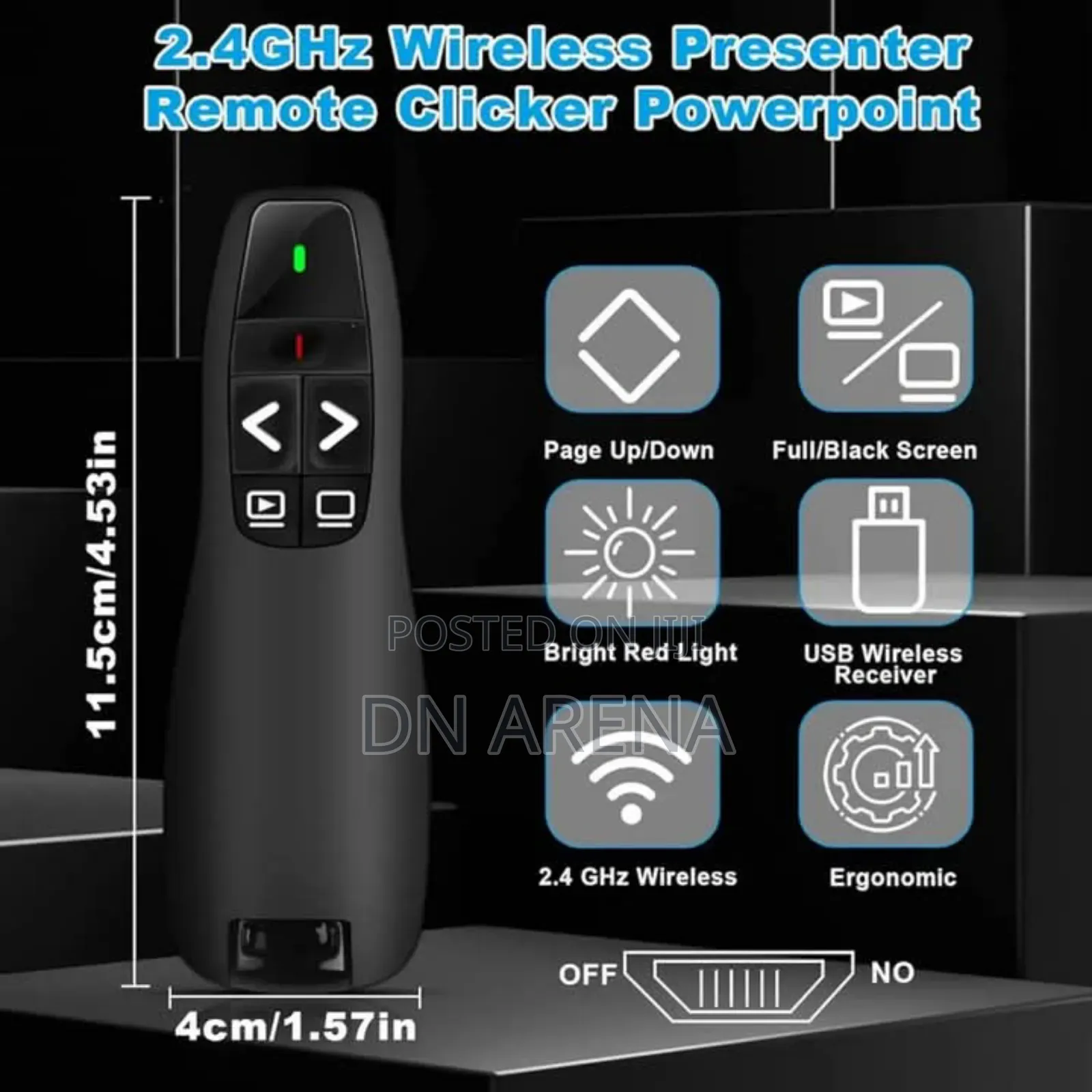 Logitech R400 Laser Presentation Remote