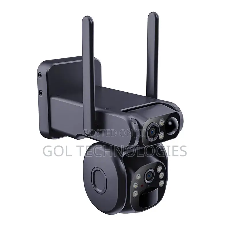 Dual Lens Solar Camera 4g Ultra Hd Camera With Motion