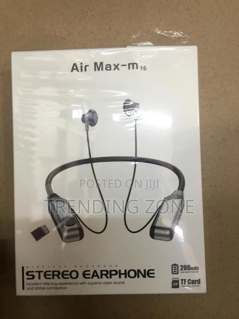 Air Max-M16 Stereo Earphone