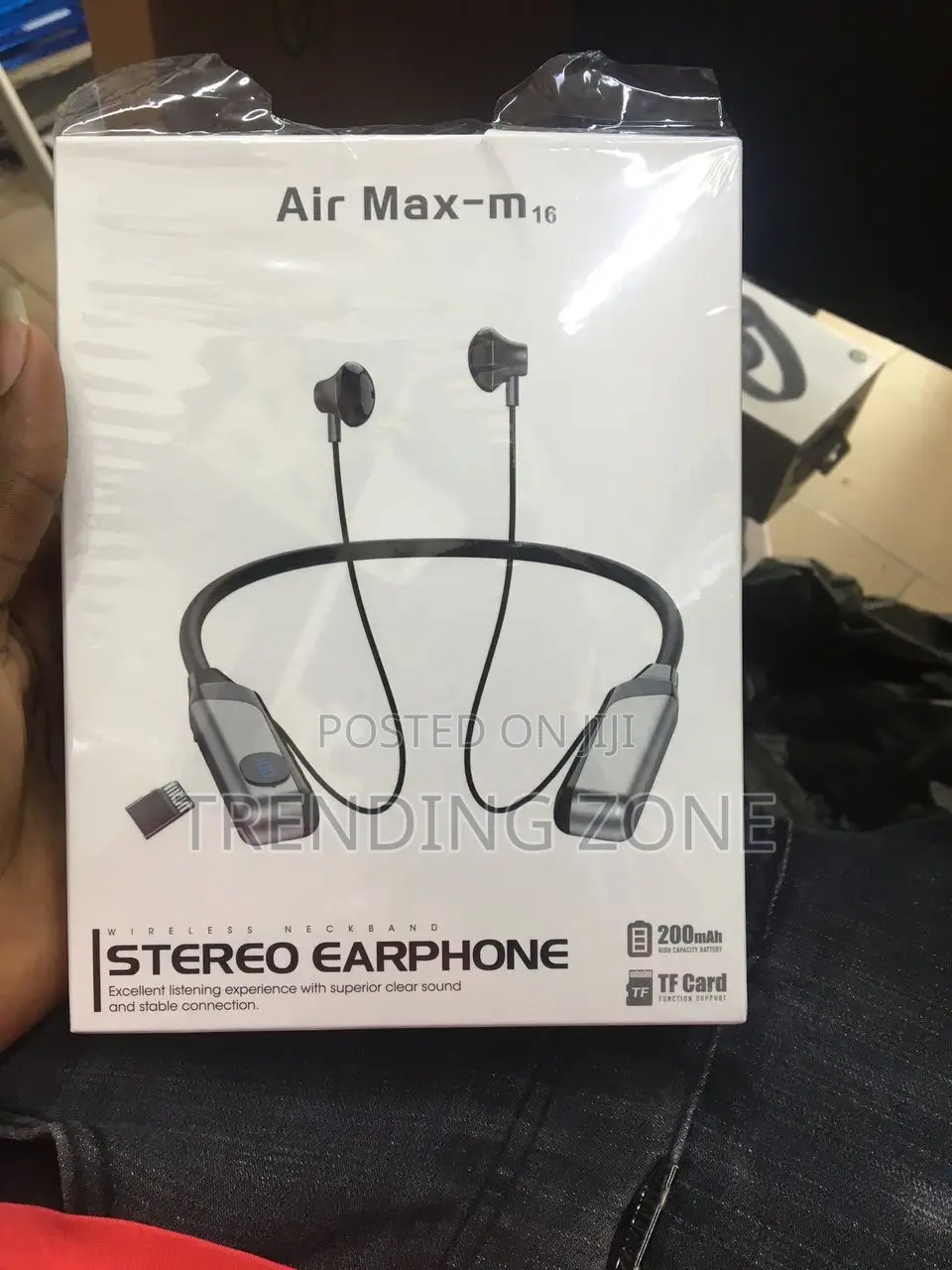 Air Max-M16 Stereo Earphone