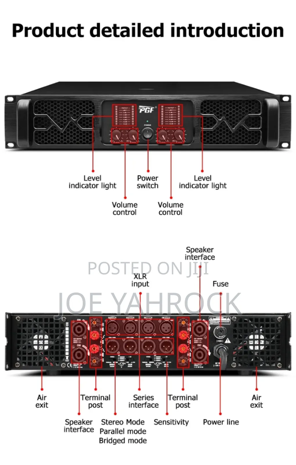 Martin 4 Channels Power Amp 10,000w