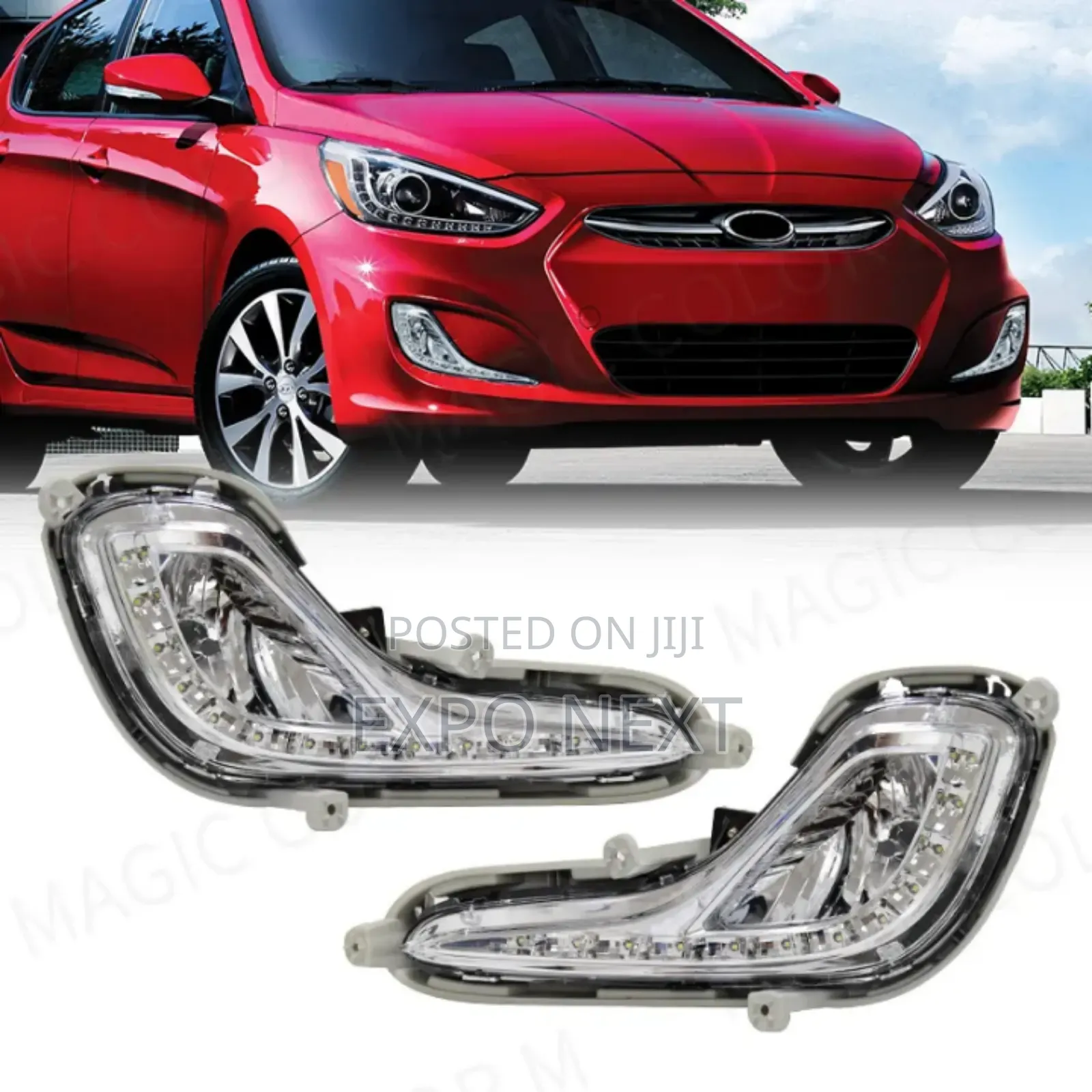 Fog Light for Hyundai Accent 2012-2017
