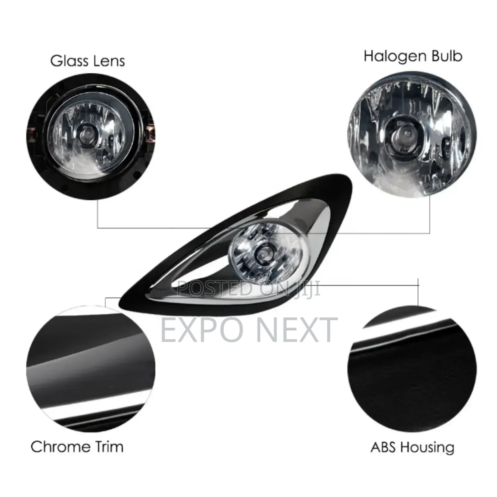 Fog Light for Nissan March Micra 2013-2018