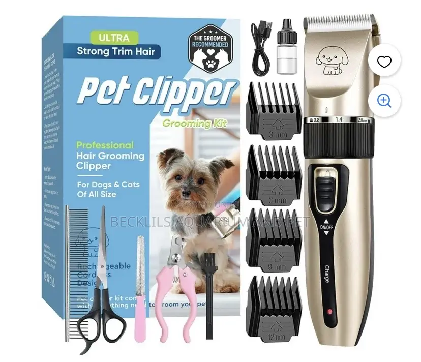 Electric Grooming Clippers Set for Dogs N Cat
