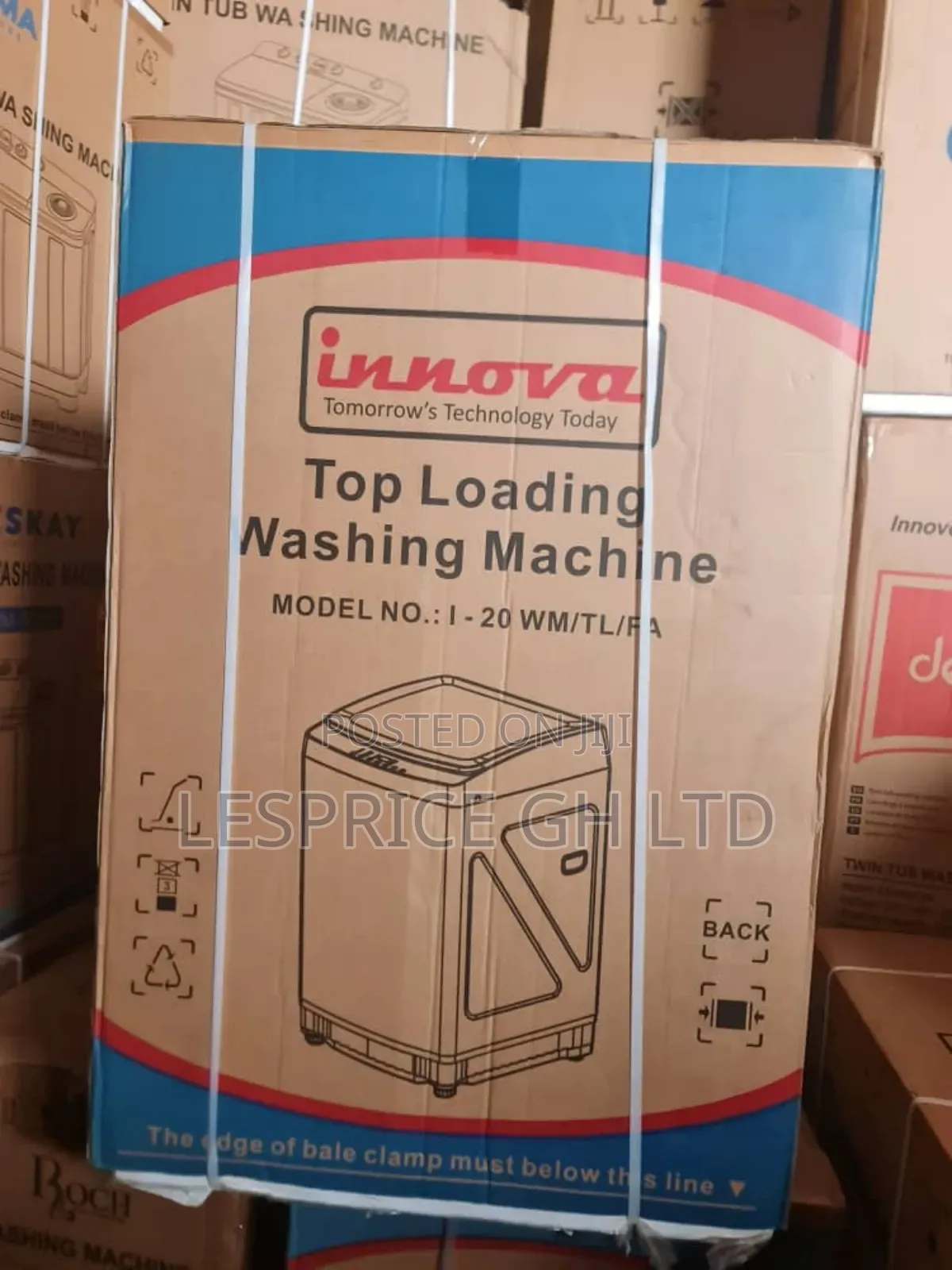 High Capacity - 20kg Innova Top Load Washer