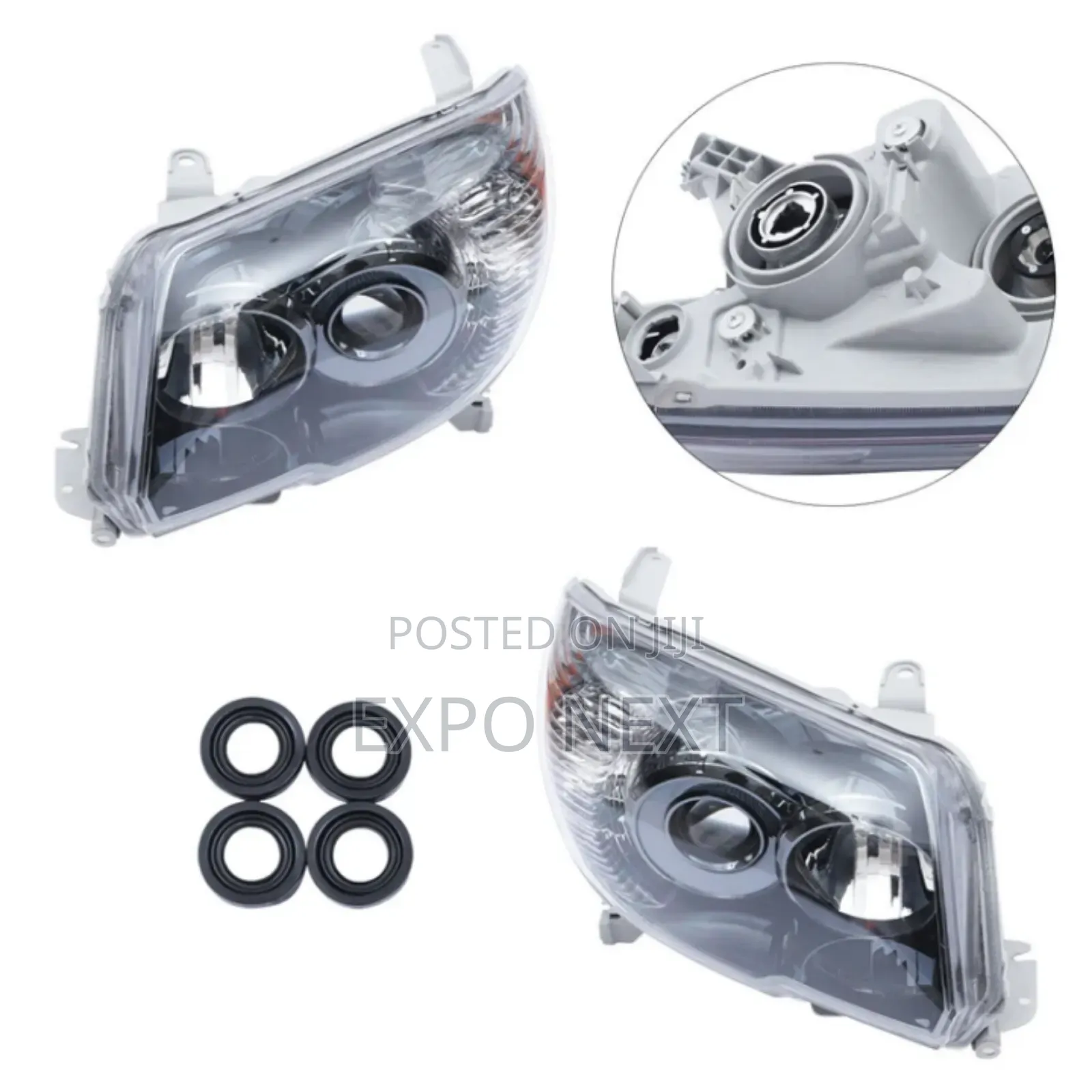 Headlamp Light for 4runner 2006-2009 Black