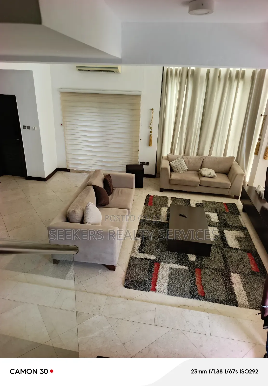 Furnished 3bdrm Townhouse / Terrace in Seekers Realty, Cantonments