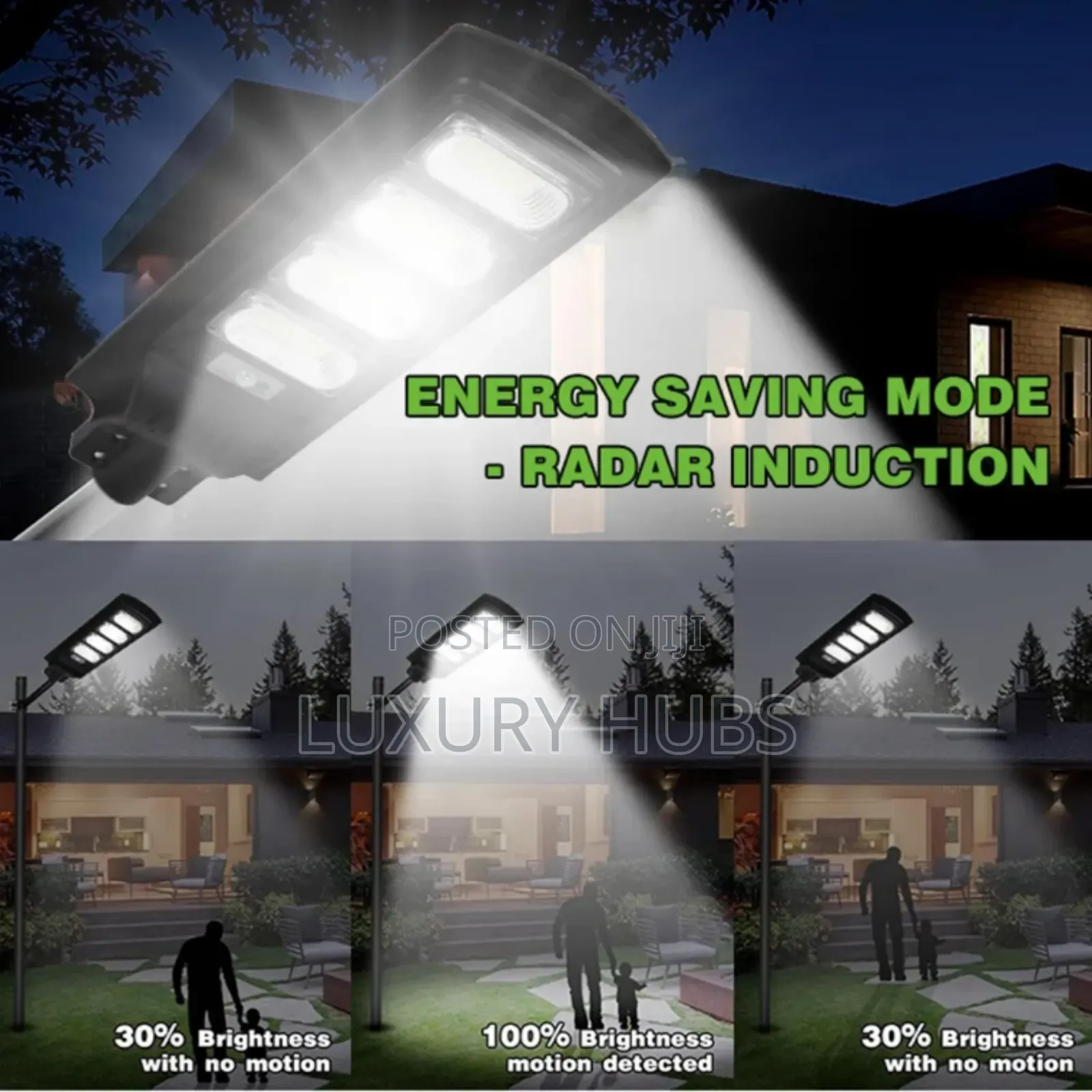 150w Solar Street Light With Mounting Rod