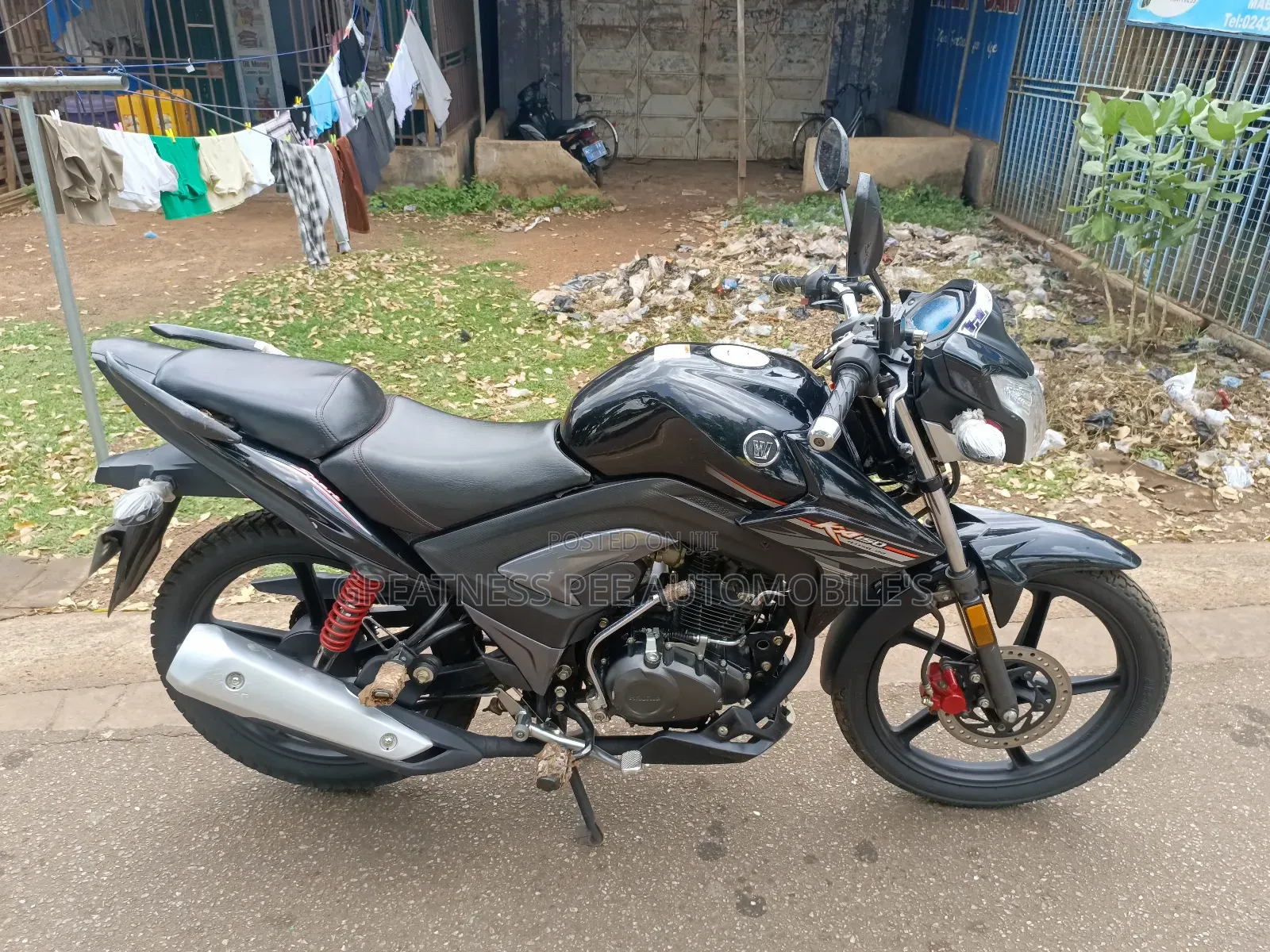 Haojue KA150 2023 Black