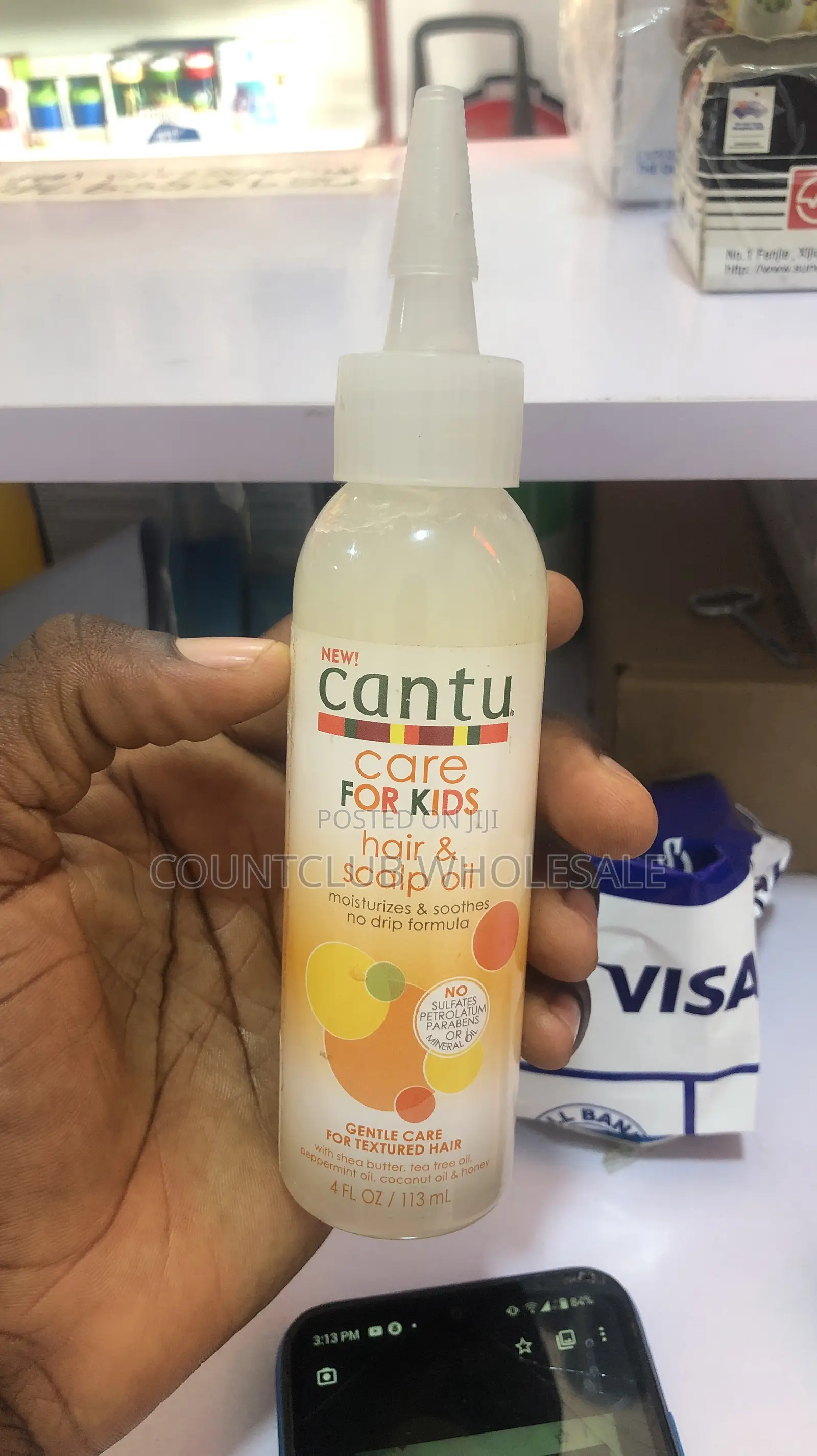 Cantu Care for Kids Hair and Scalp Oil