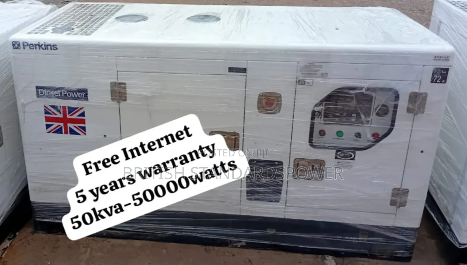Power System 50kva Silent Diesel Generator