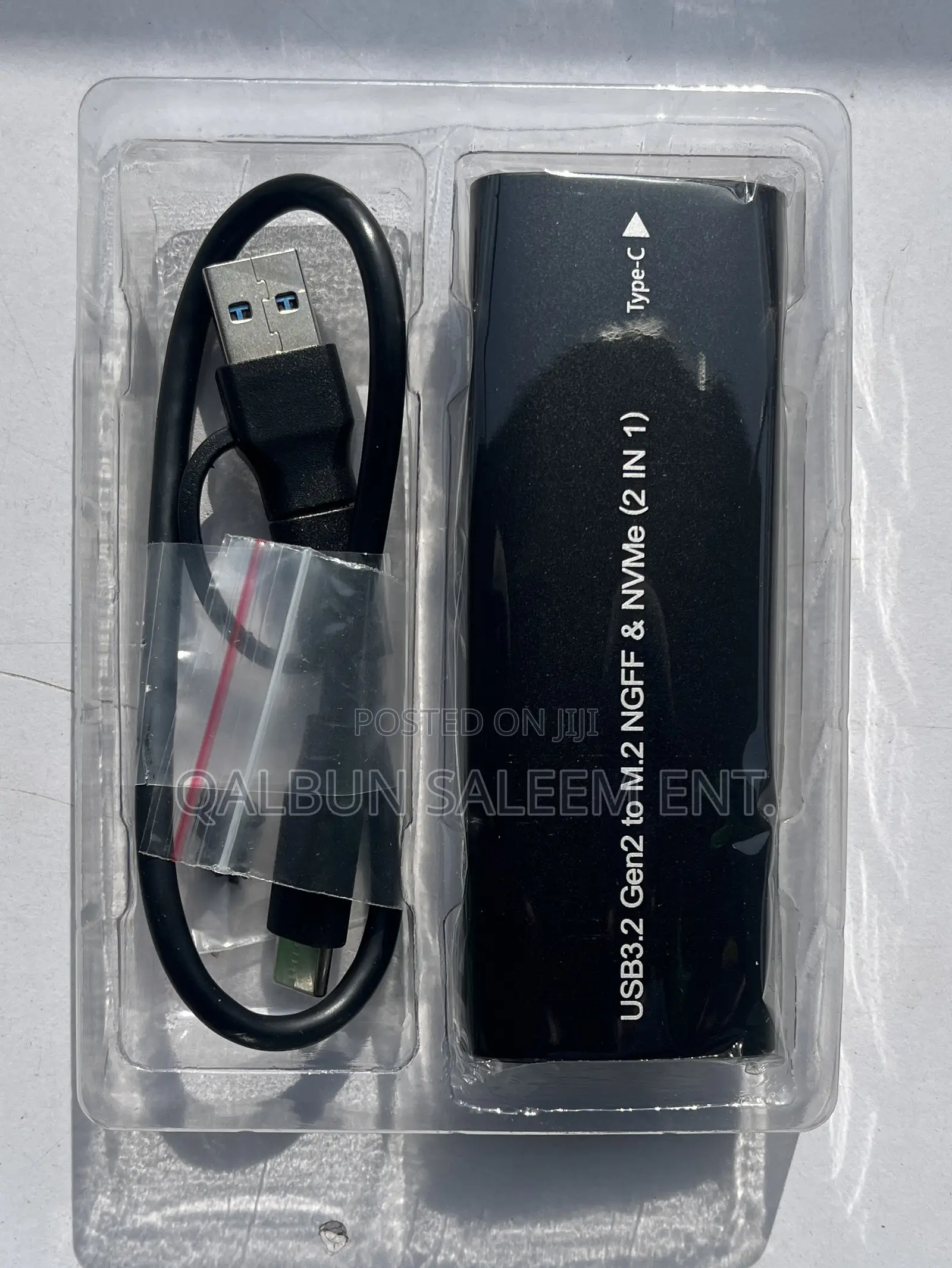 New Usb 3.2 Gen2 To M.2 Ngff & Nvme 2 In 1 Ssd Enclosure