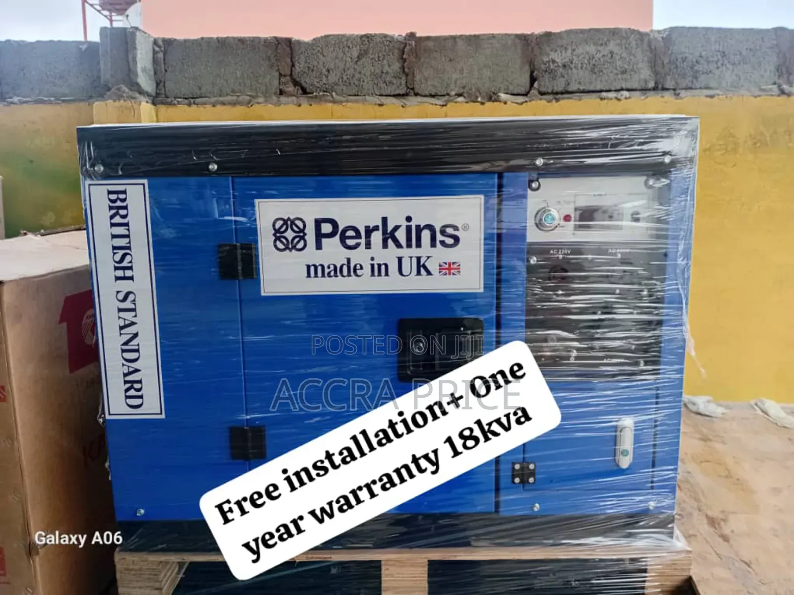 Pinnacle Power Machines 18kva Perkins Diesel Genset 15kw