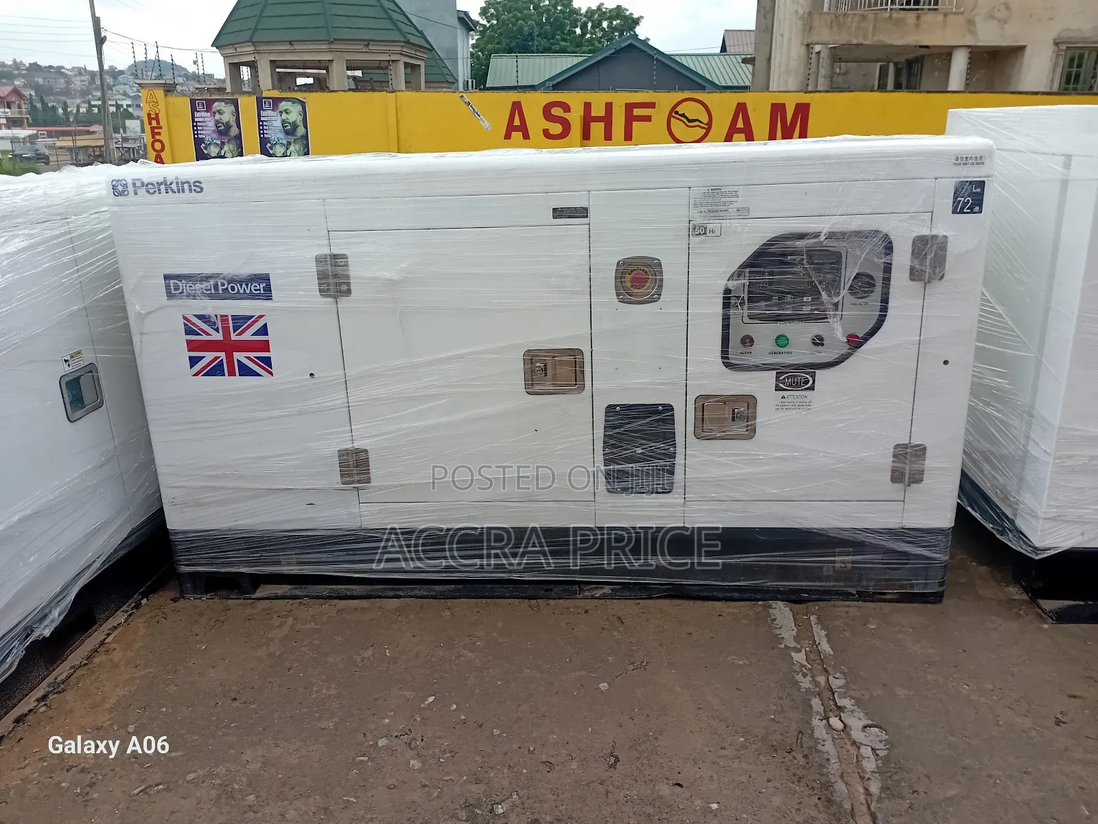 Pinnacle Power Machines 50kva Perkins Diesel Genset 45kw