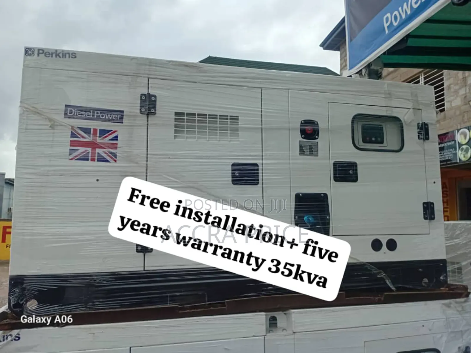 Free Installation of Generator 35kva Diesel Perkins Uk Made
