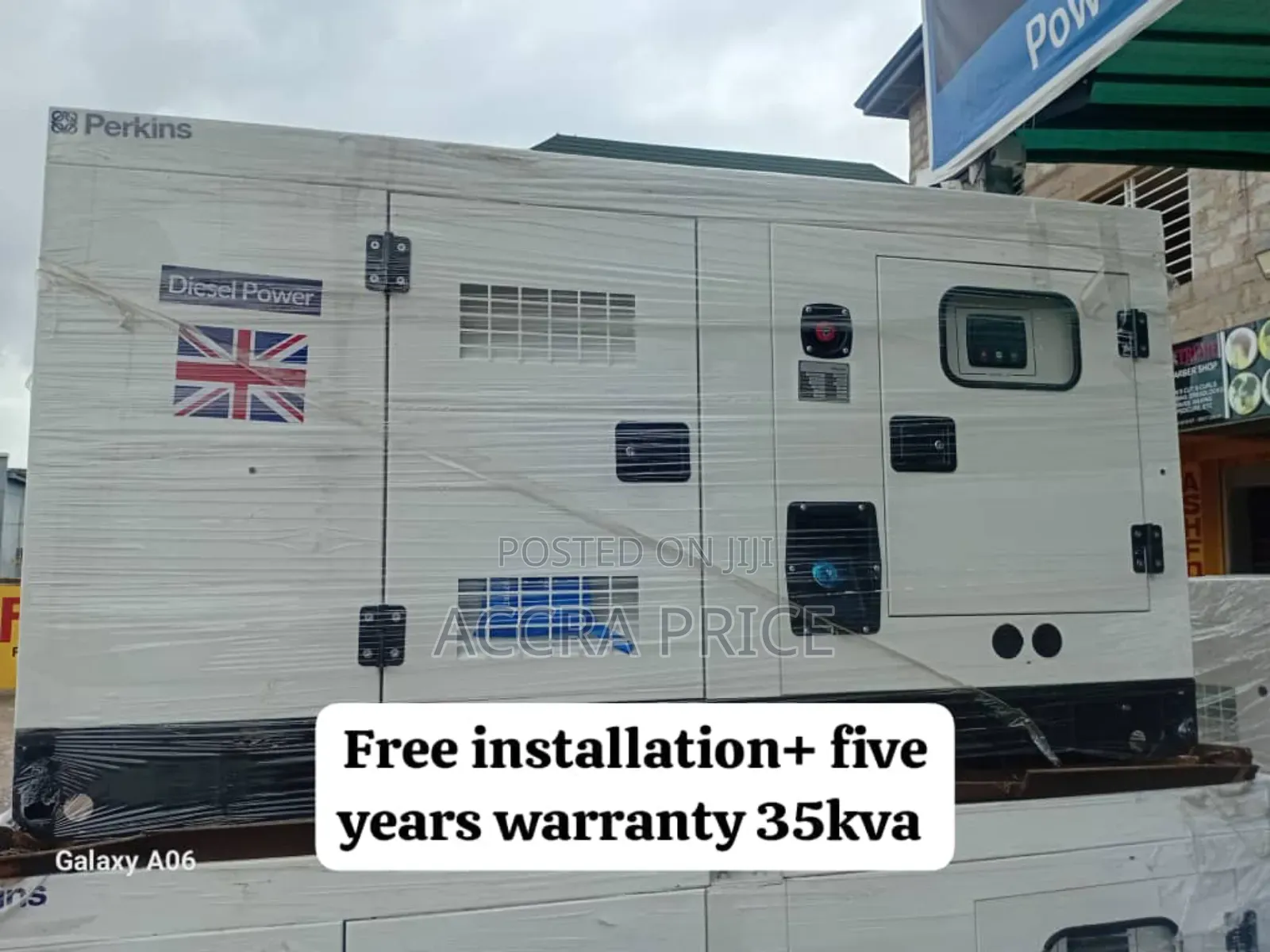 No Complaints Perkins Diesel Generator Rated 35kva 30kw