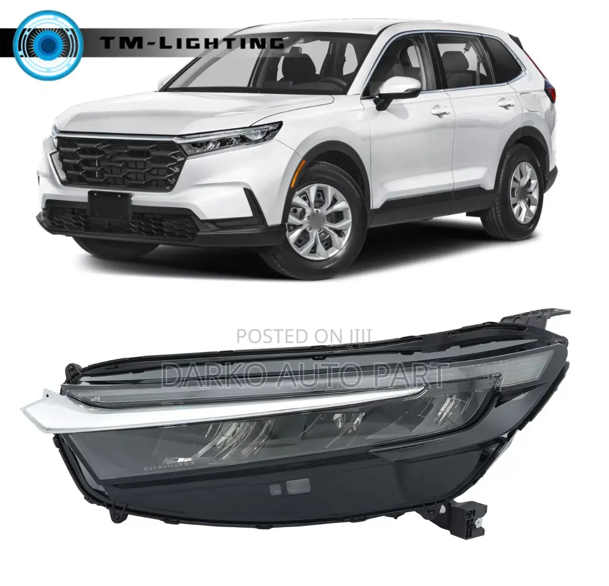 For 2023-2024 Honda Cr-v Led Headlight Headlamp