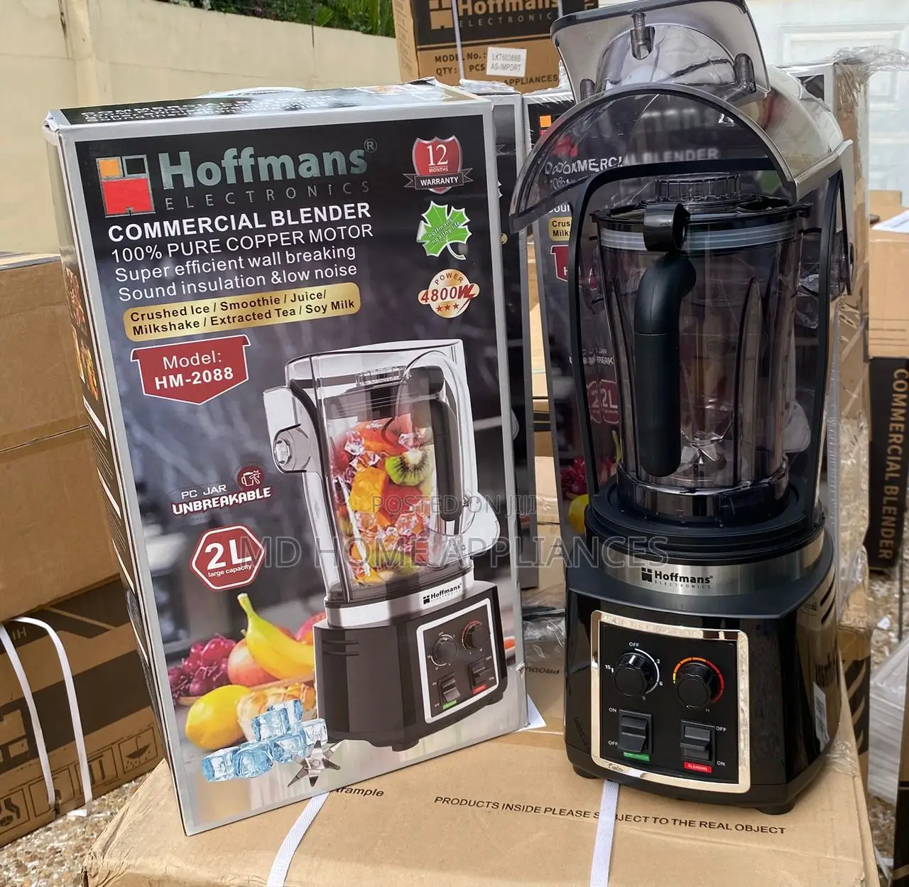 Hoffman Commercial Soundproof Blender
