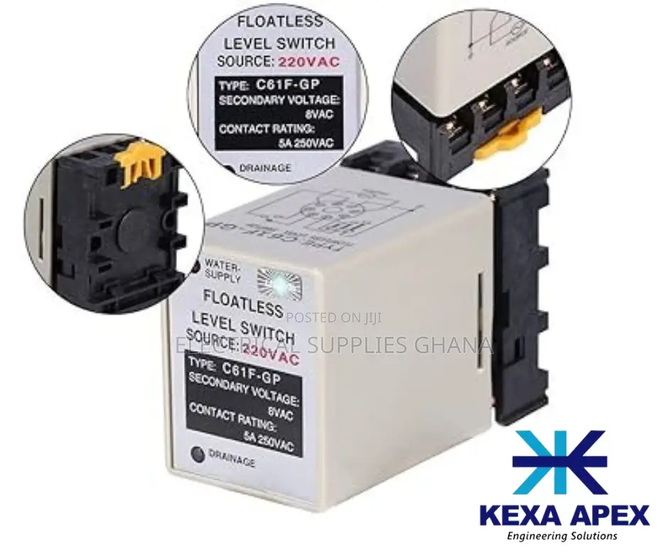 Floatless Level Switch Ac220v / 24vdc for Water Tank Control