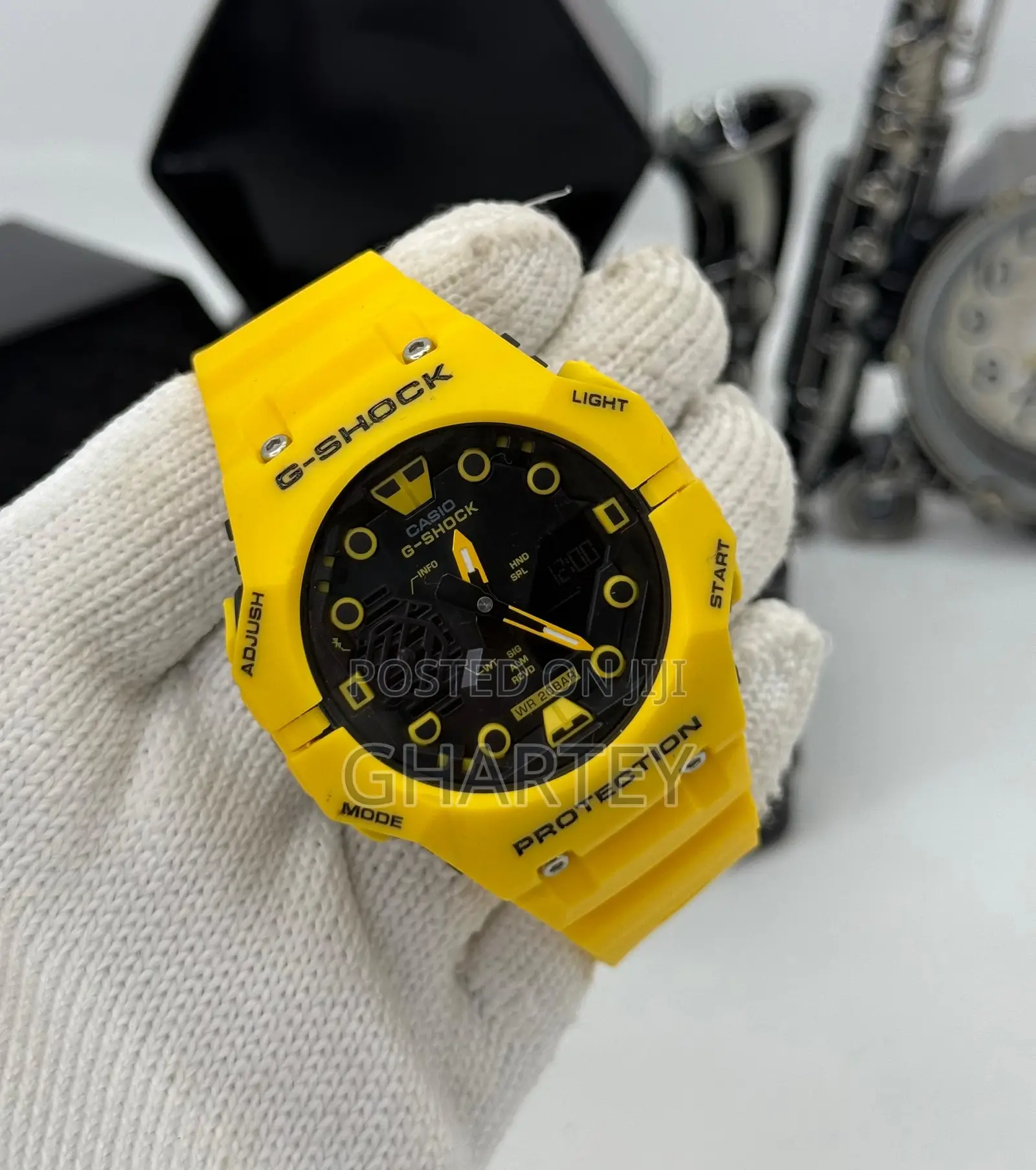 Stylish Colorful Analog Digital Gshock Watch 4 Colors