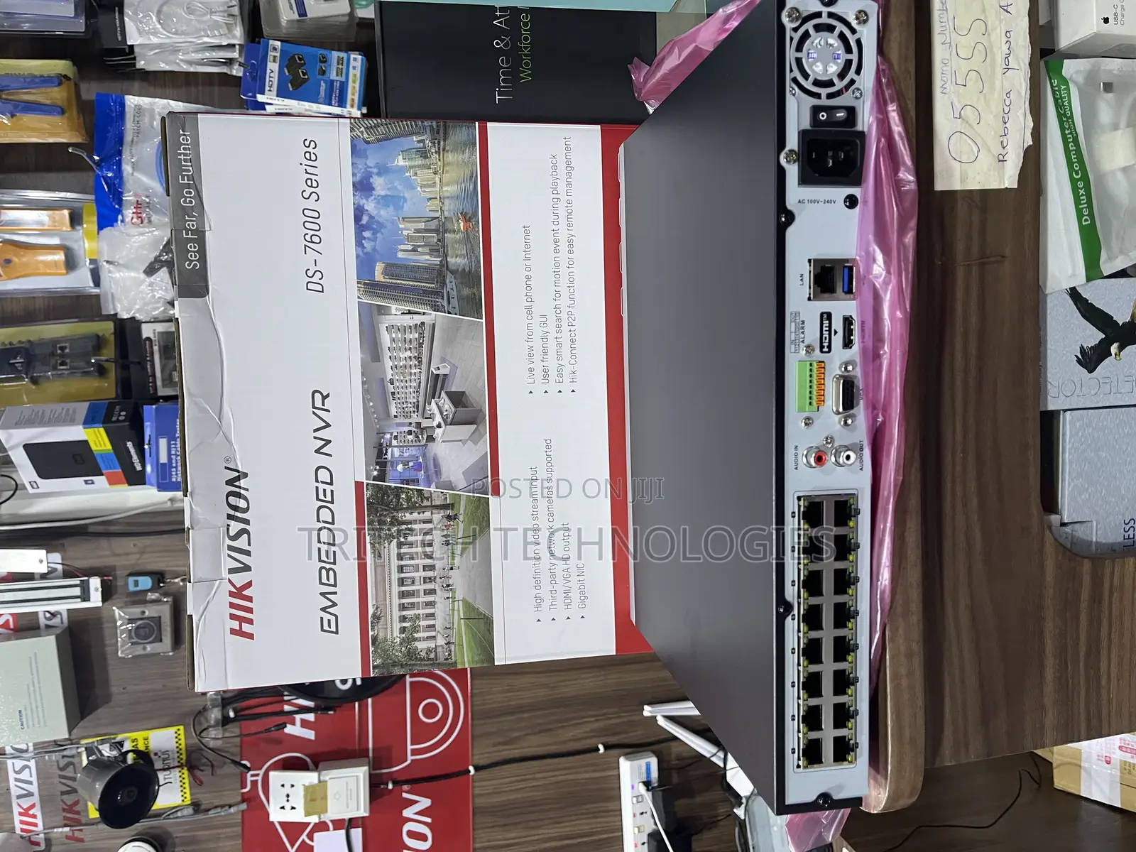 Hikvision NVR With Poe 16ch Ds-7616ni-/16p