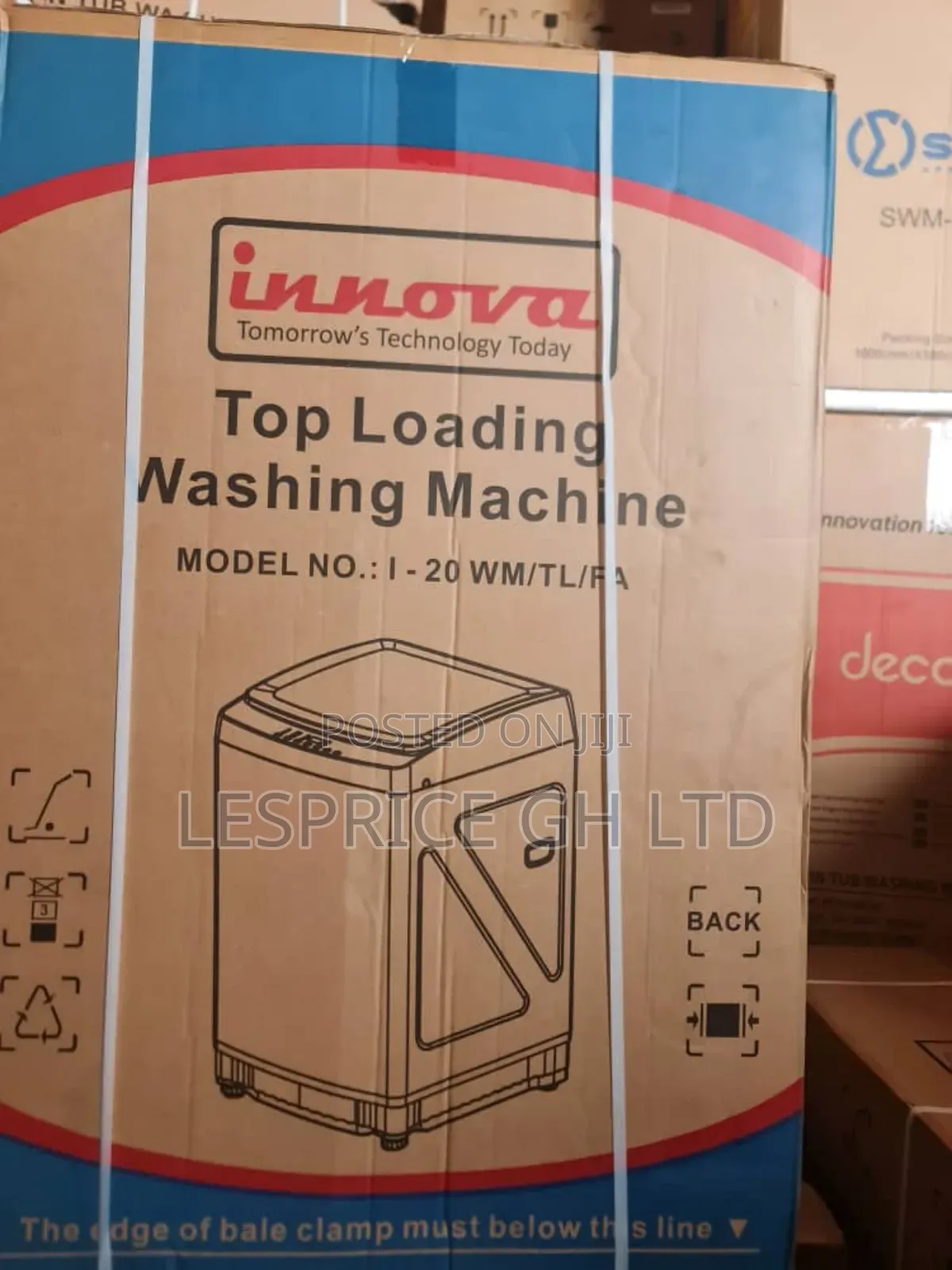 Launder With Ease ~ Innova Top Load Washer, 20kg