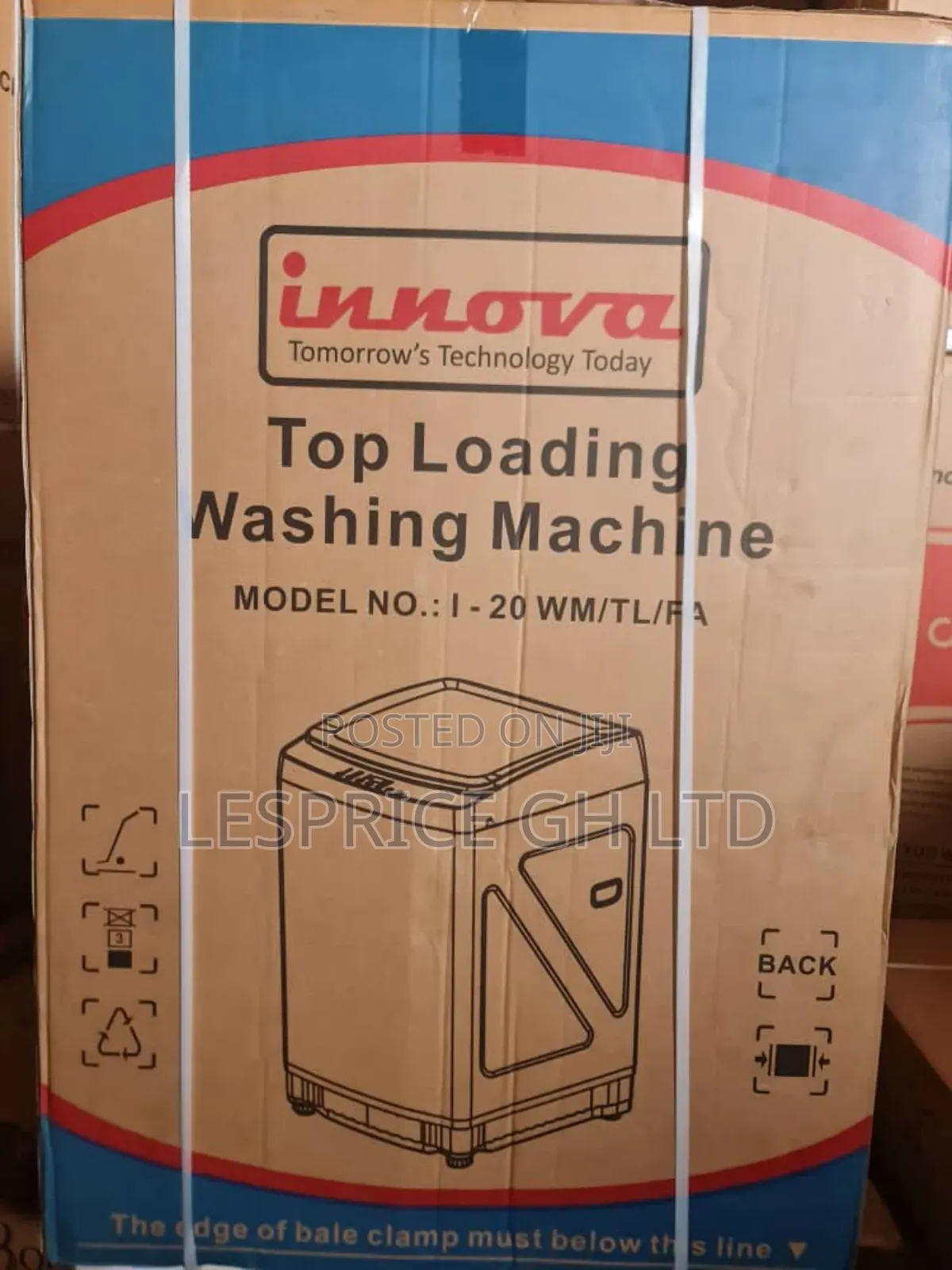 Innova Energy Saving 20kg Top Load Washing Machine