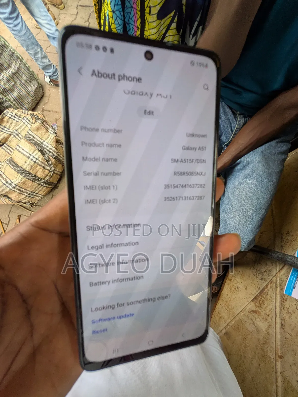 Samsung Galaxy A51 5G 128 GB White